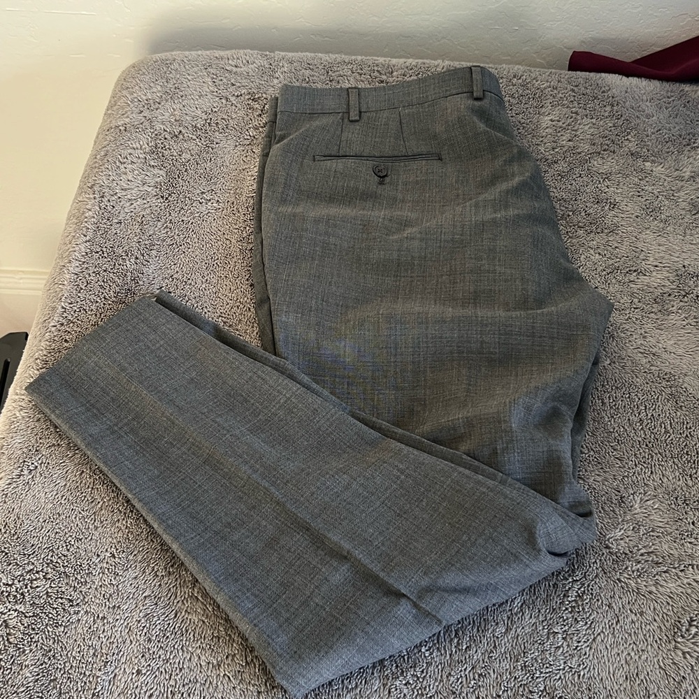 Lauren Ralph Lauren Pleated Front Suit Pants